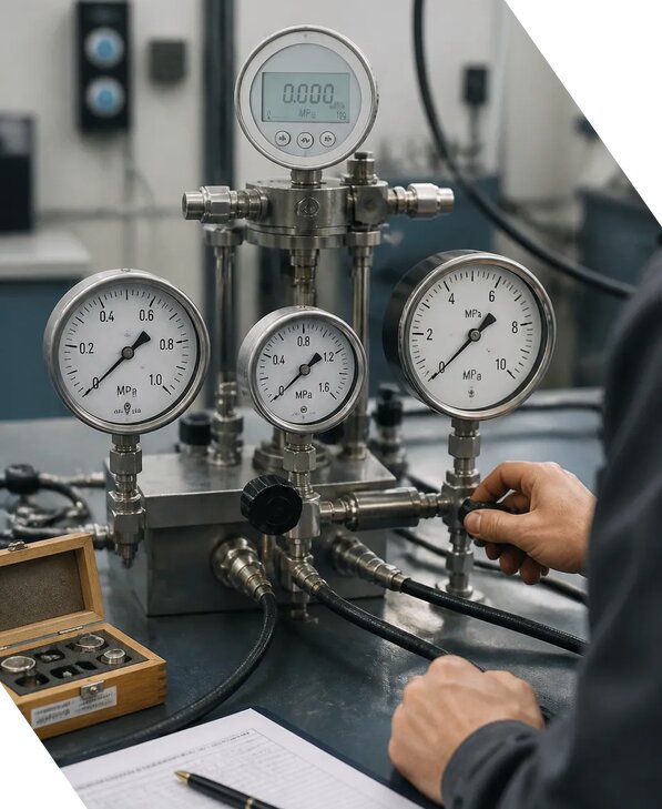 Поверка манометров с оформлением документов в Лиски